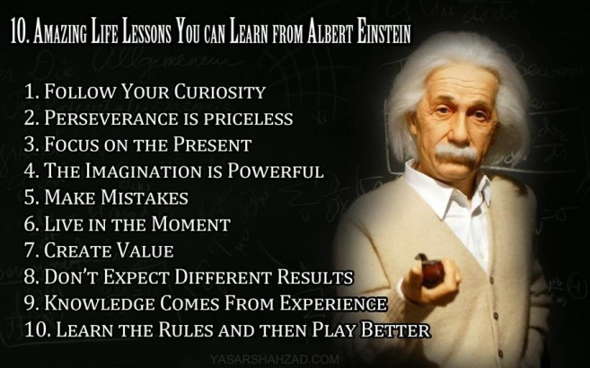 Amazing Life Lesson from Einstein